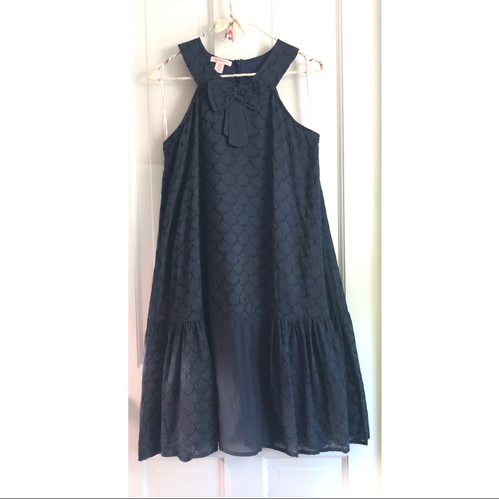 Deborah Sweeney Anaconda Dress in Navy Size 4